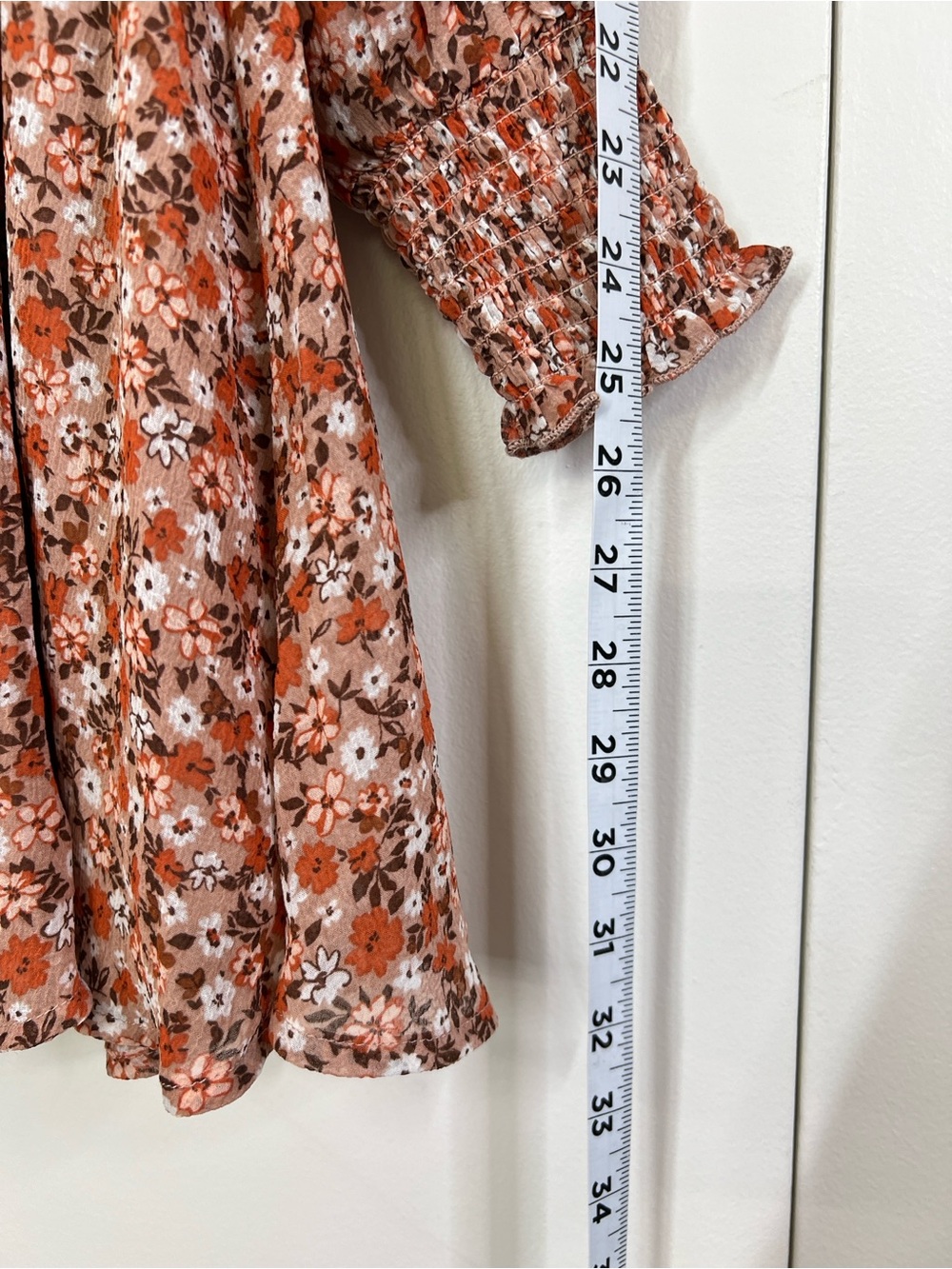 ALTR’d STATE Women’s Size S Floral Cottagecore Fairy Mini Dress Long Sleeve - Picture 8 of 10